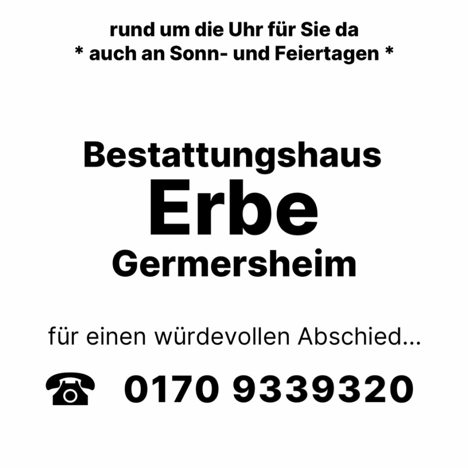 Beerdigungen Germersheim